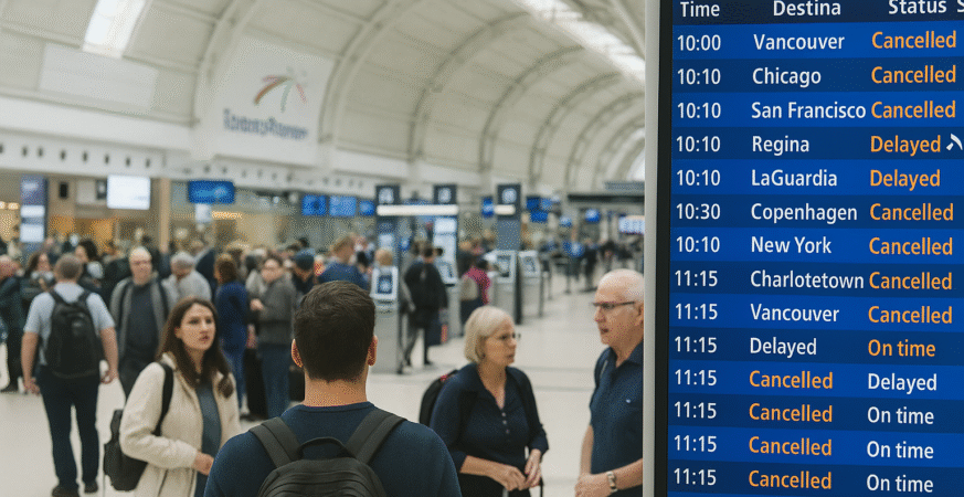 airline updates Toronto