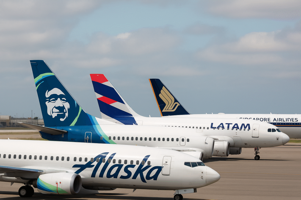 LATAM and Singapore Airlines