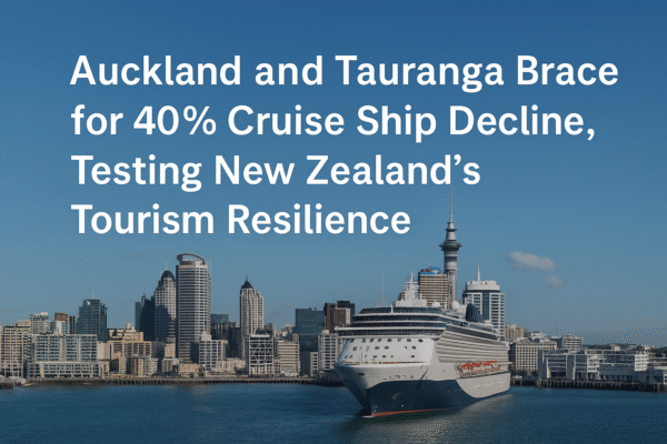 Auckland cruise tourism, Tauranga cruise decline