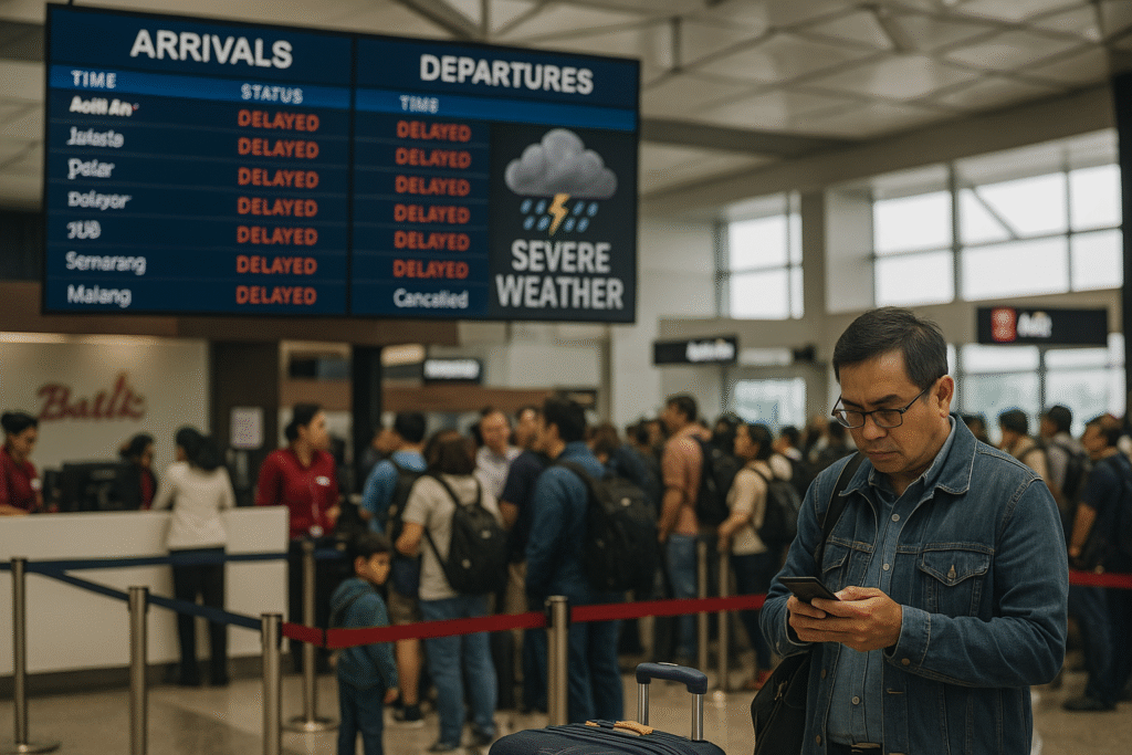 Indonesia Flight Disruptions