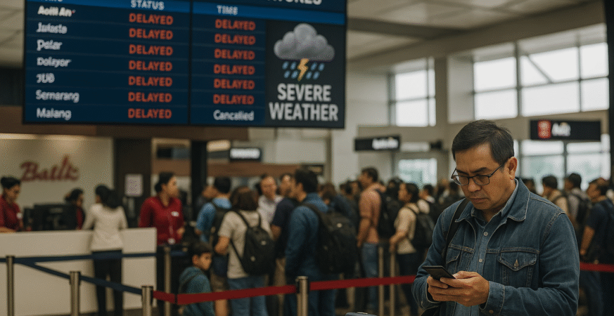 Indonesia Flight Disruptions