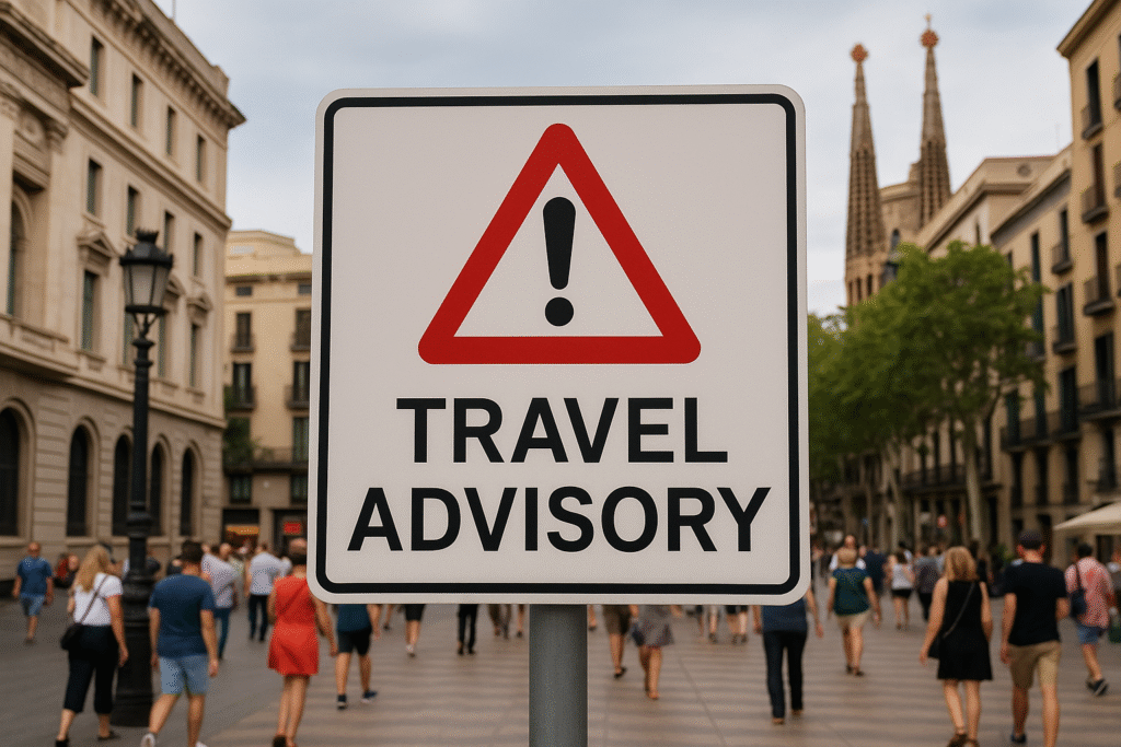Travel Advisory for Spain