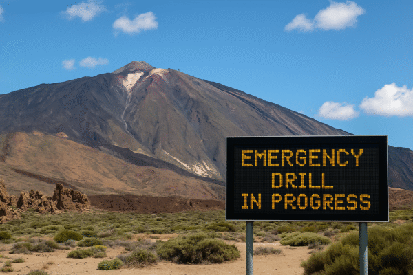 Volcano drill