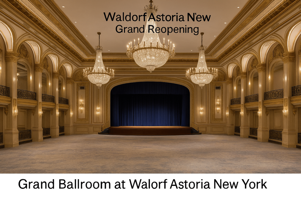 Grand Ballroom reopening