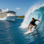 Royal Caribbean’s Ovation of the Seas Rerouted to Ensenada as Tropical Storm Mario Disrupts Cabo San Lucas Stop