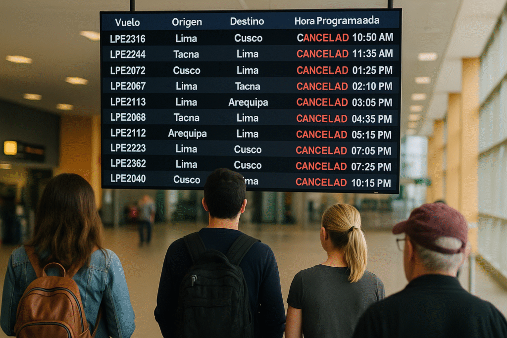 Peru Flight Cancellations