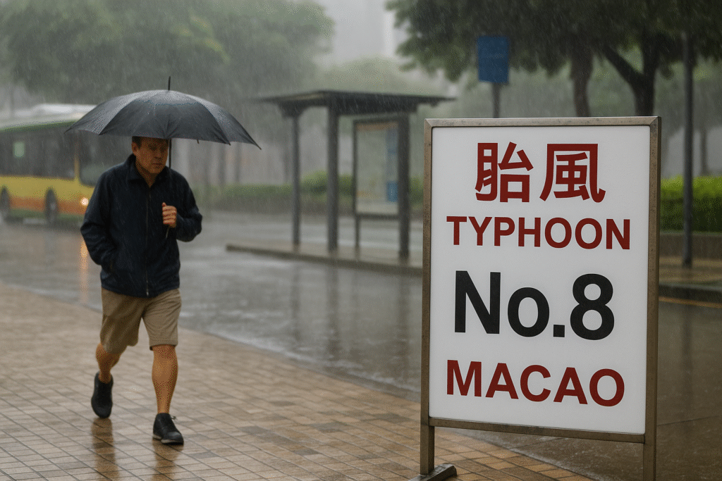 Typhoon Signal No. 8