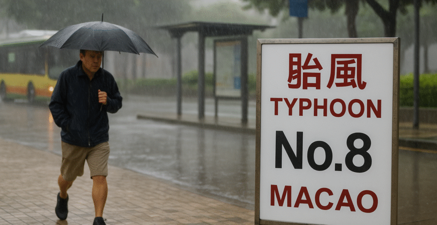 Typhoon Signal No. 8