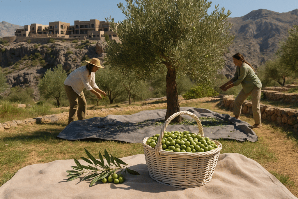 Olive harvest