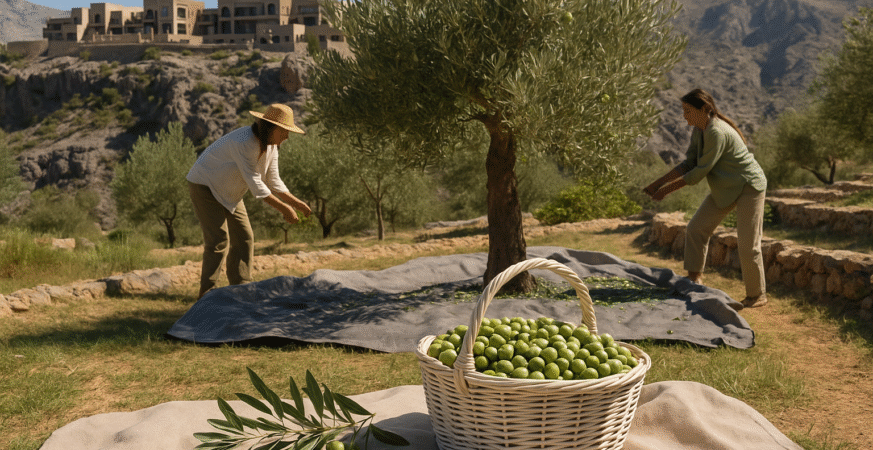 Olive harvest