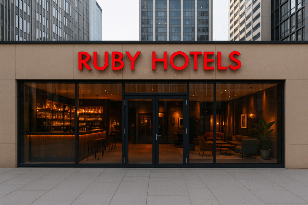 Ruby Hotels, IHG expansion, urban micro hotels