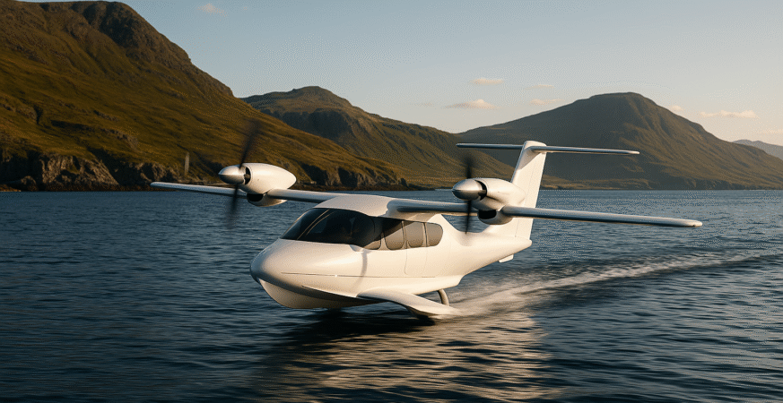 Regent unveils the Seaglider, an all-electric “flying boat,” set to revolutionize travel in Scotland’s Highlands with speed, sustainability, and innovation.
