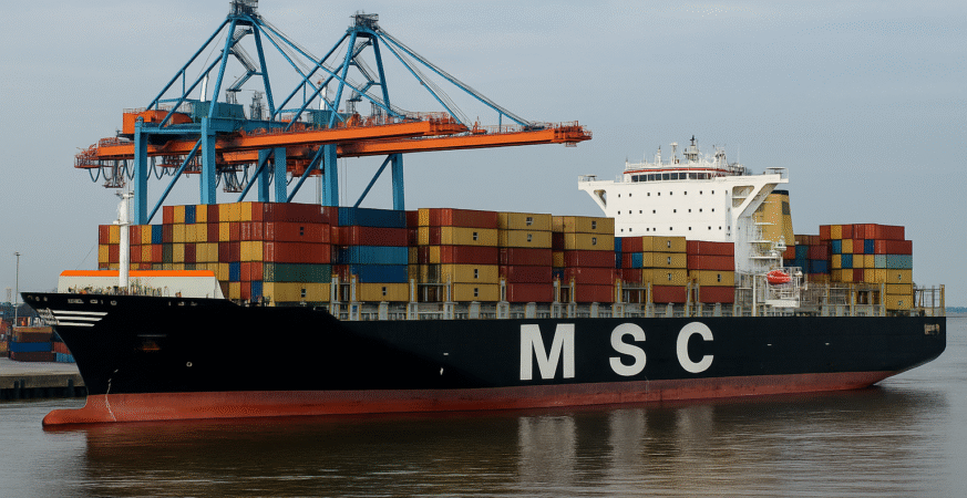 MSC shipping, global logistics