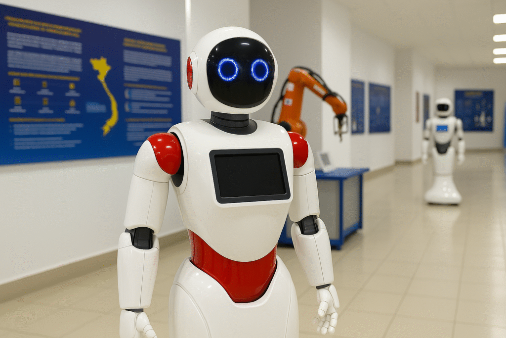 Vietnam Showcases Robotics