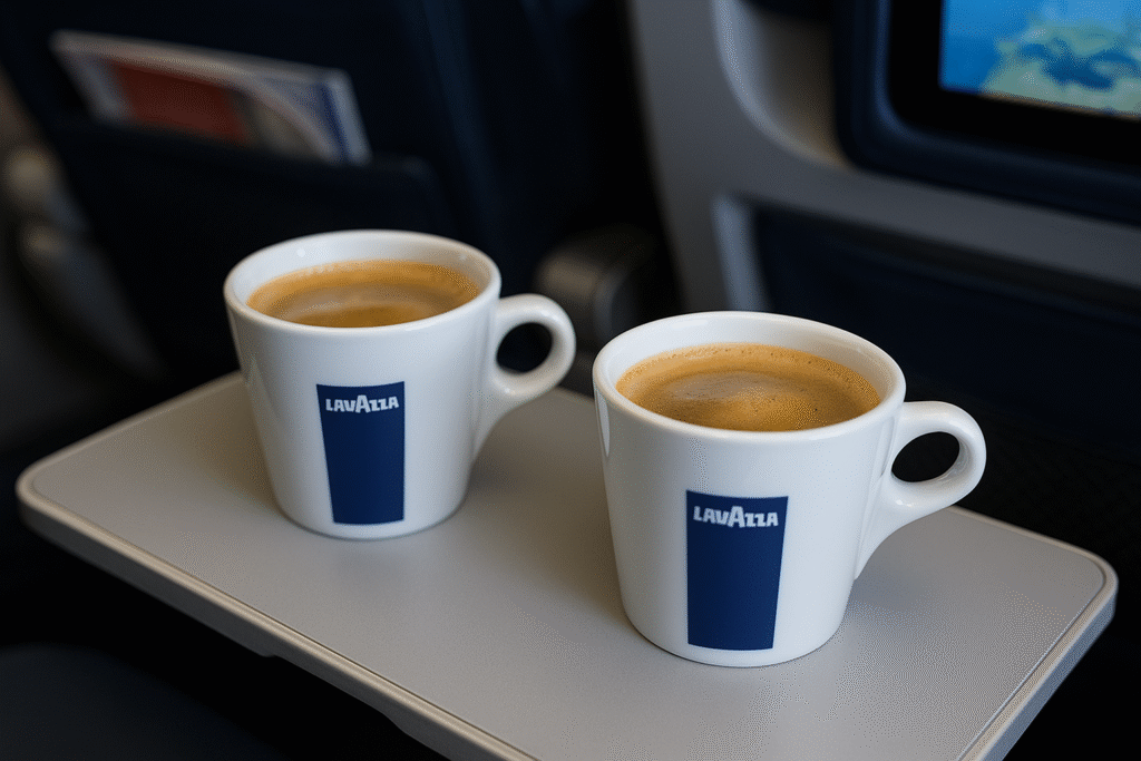 American Airlines & Lavazza Partner