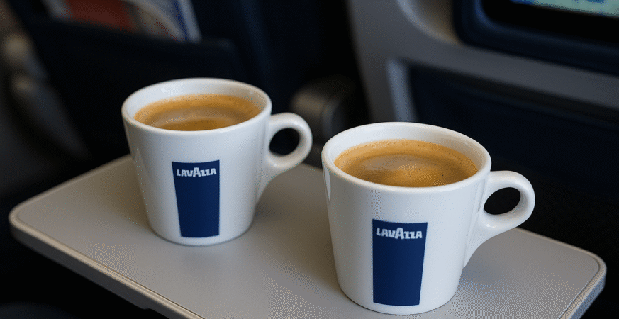 American Airlines & Lavazza Partner