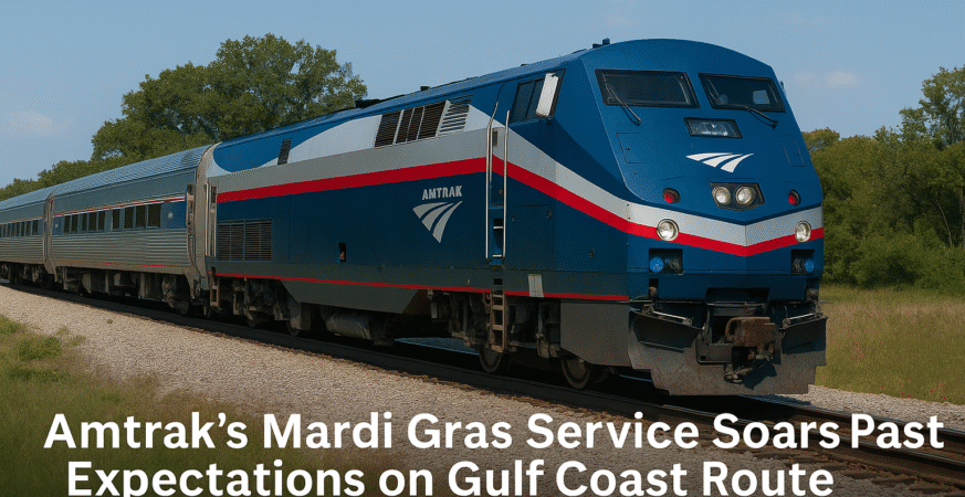 Amtrak’s Mardi Gras Service Soars