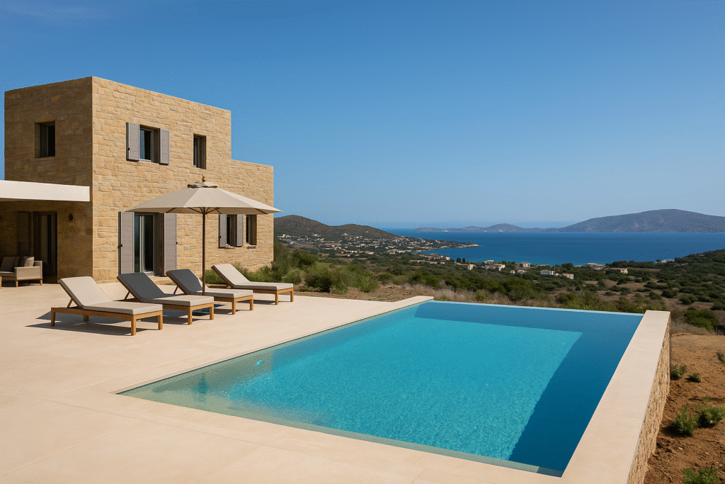Aria Hotels Unveils Boutique Villa in Anavyssos and Sets Sights on Luxury Hotel in Thirasia