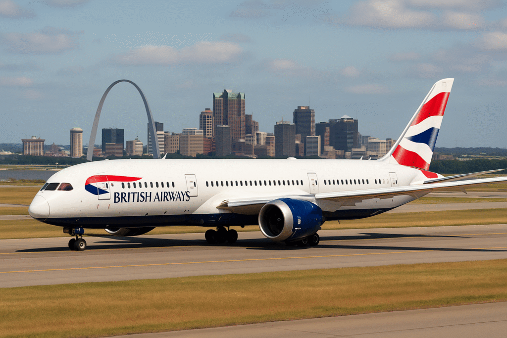 London–St. Louis Flights