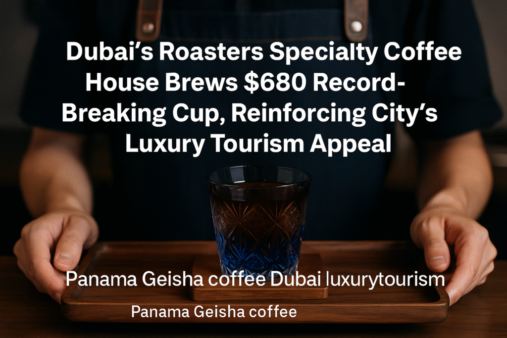 Dubai’s Roasters Specialty Coffee House