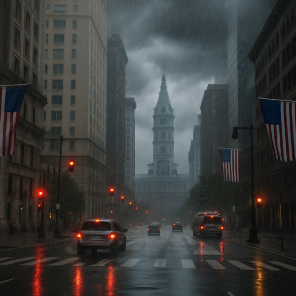 Tropical Wind and Rainstorm