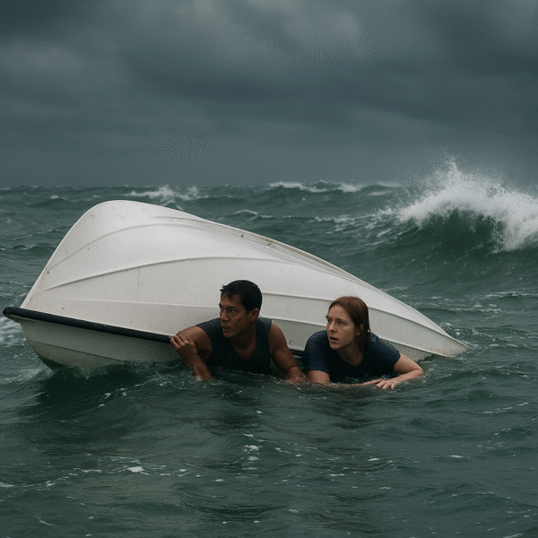 Boat capsizing incident