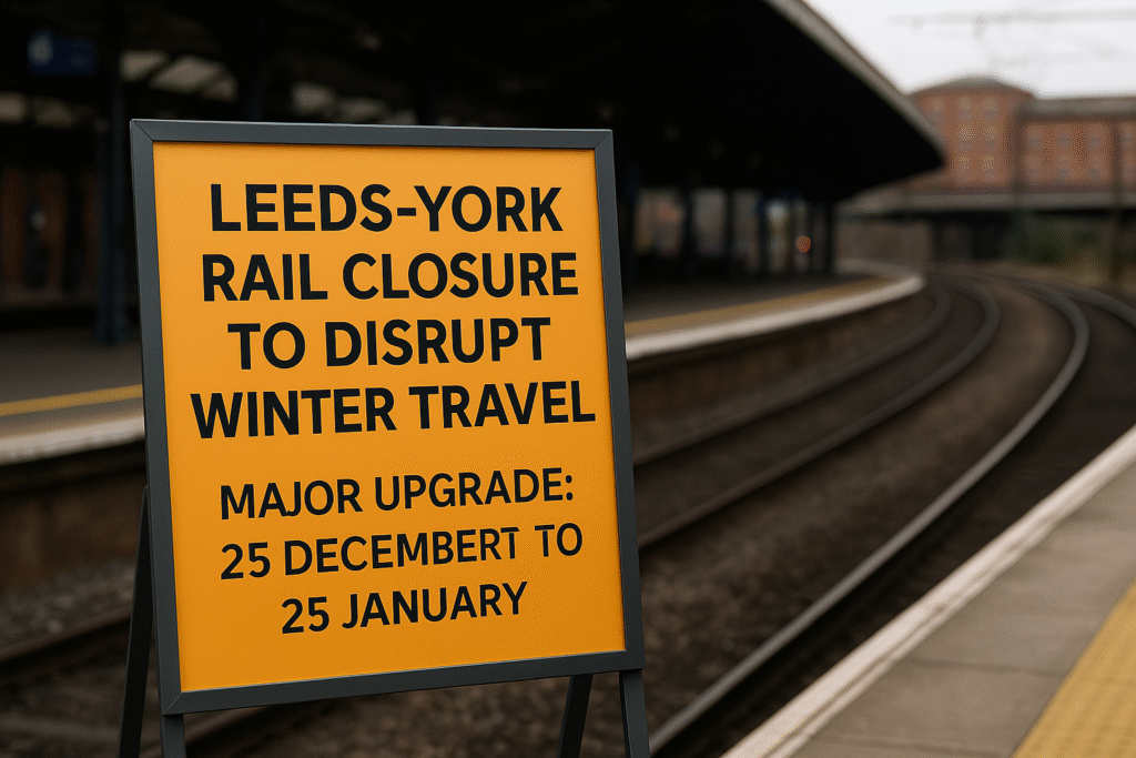 Leeds–York Rail Overhaul Set to Disrupt