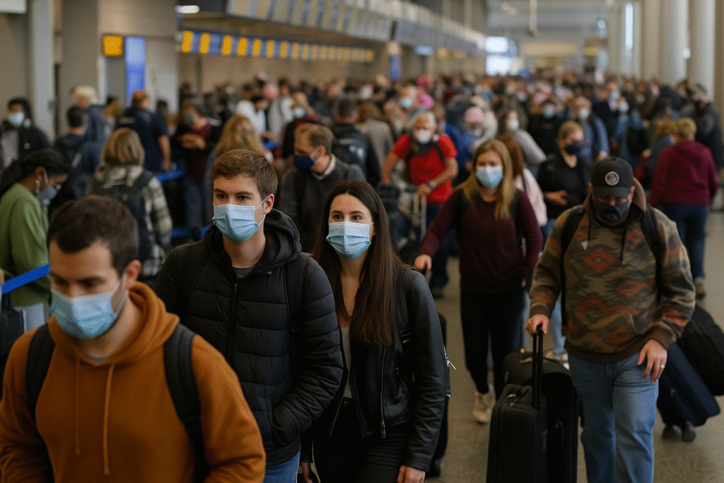 Massive U.S. Travel Disruption Nearly 5,000 Delays