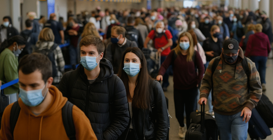 Massive U.S. Travel Disruption Nearly 5,000 Delays