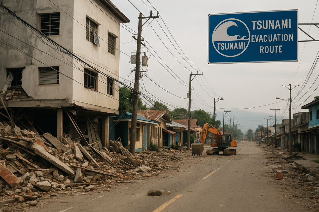 Earthquake and Tsunami