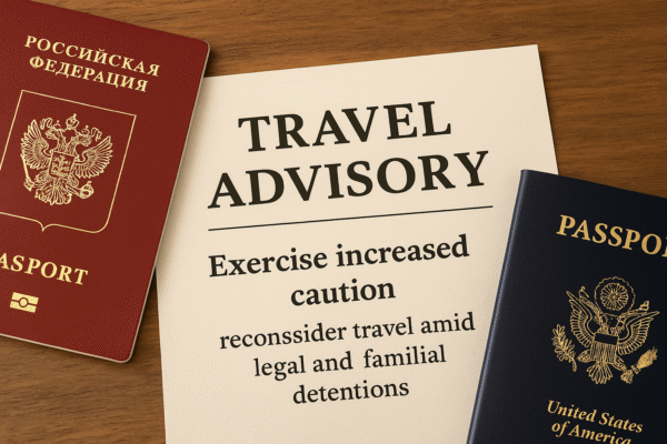 Russia Urges Citizens to Reconsider U.S.