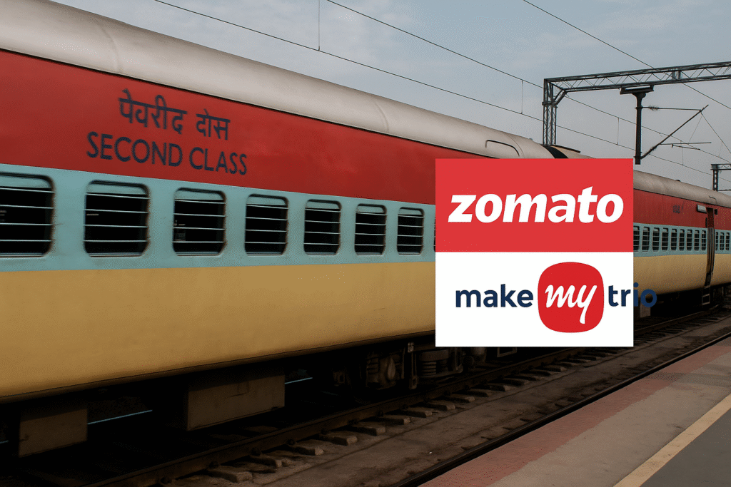 Zomato and MakeMyTrip Transform Train