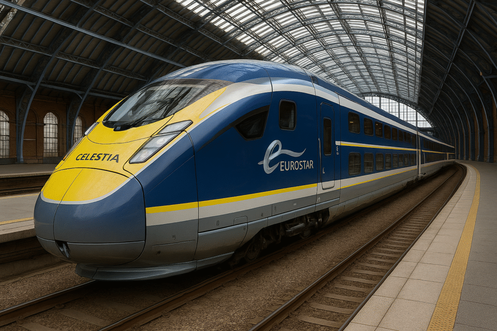 UK high-speed rail tourism, Eurostar Celestia expansion