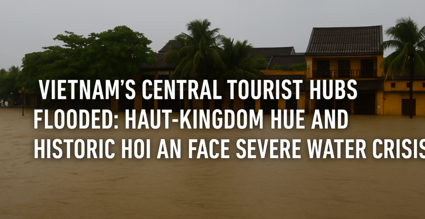 Vietnam’s Central Tourist Hubs Flooded