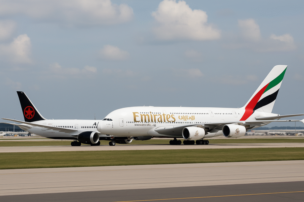 Air Canada Emirates partnership