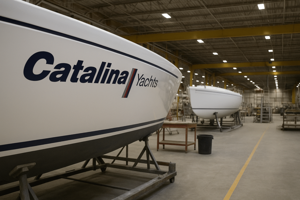 Iconic Catalina Yachts Halts Production