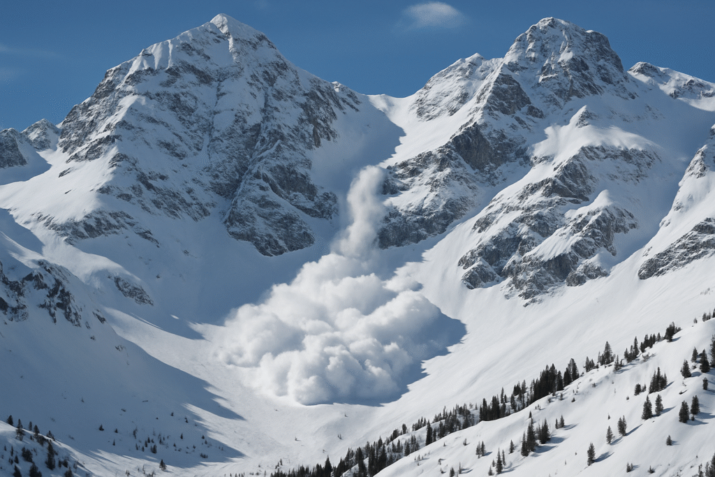Italian Alps avalanche,