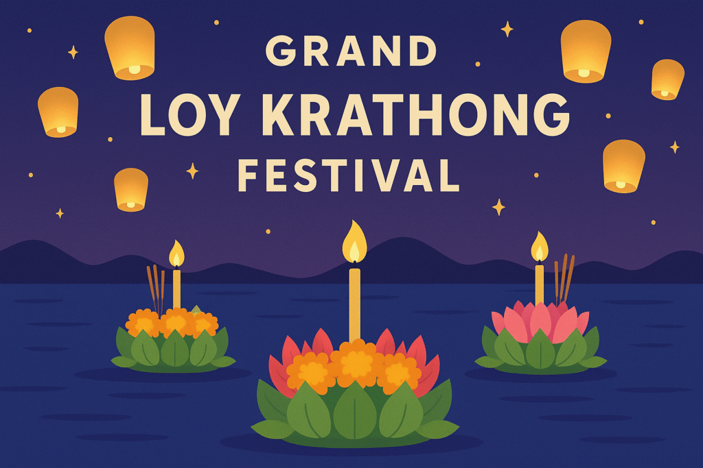 Now Grand Loy Krathong Festival