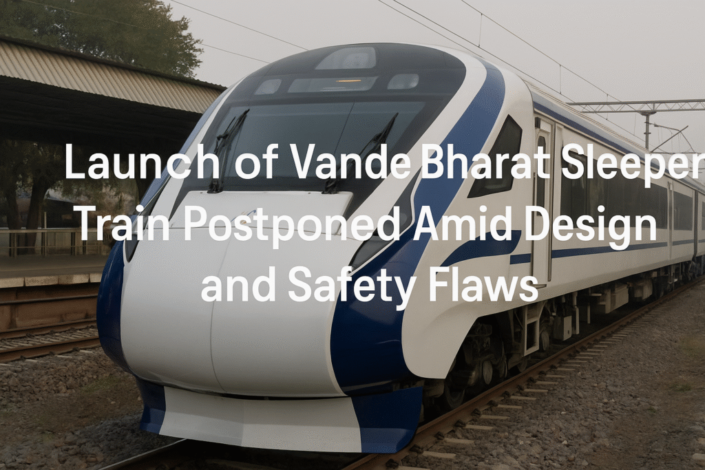 Now Launch of Vande Bharat Sleeper Train Postponed Amid Design and Safety Flaws