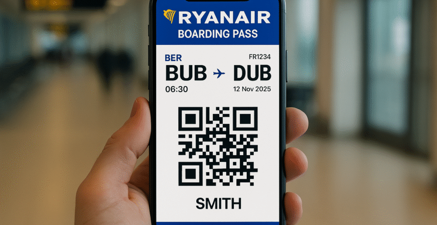 Now Ryanair Goes Fully Digital Printed Boarding Passes End from November 12 2025