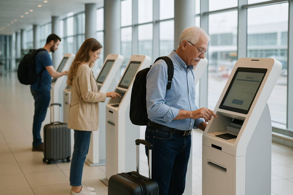 Self-Check-In Kiosks