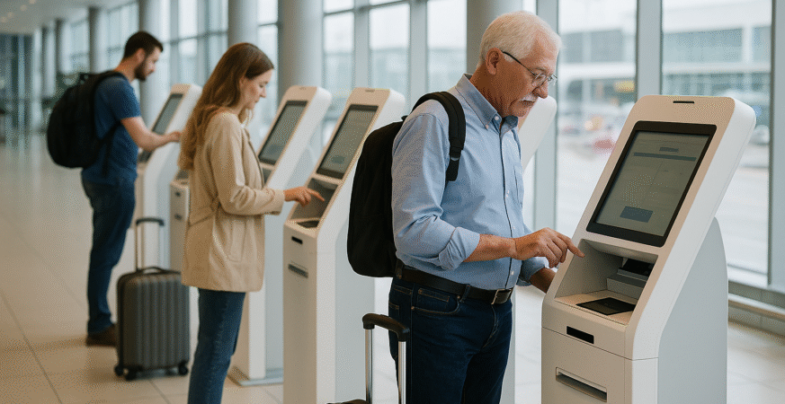 Self-Check-In Kiosks