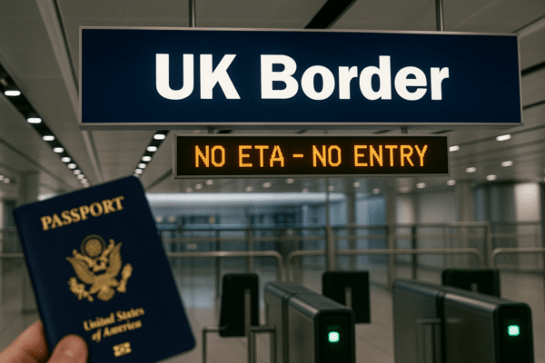 ‘No ETA, No Entry’