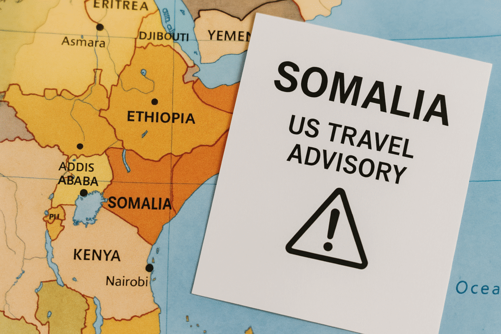 Somalia travel advisory