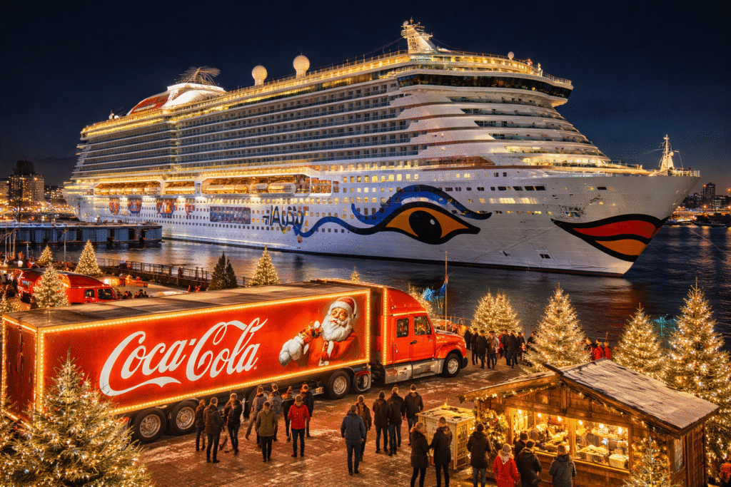 AIDAnova Brings Festive Magic