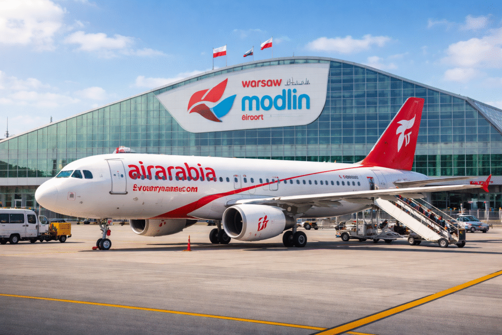 Sharjah–Warsaw Modlin Flights