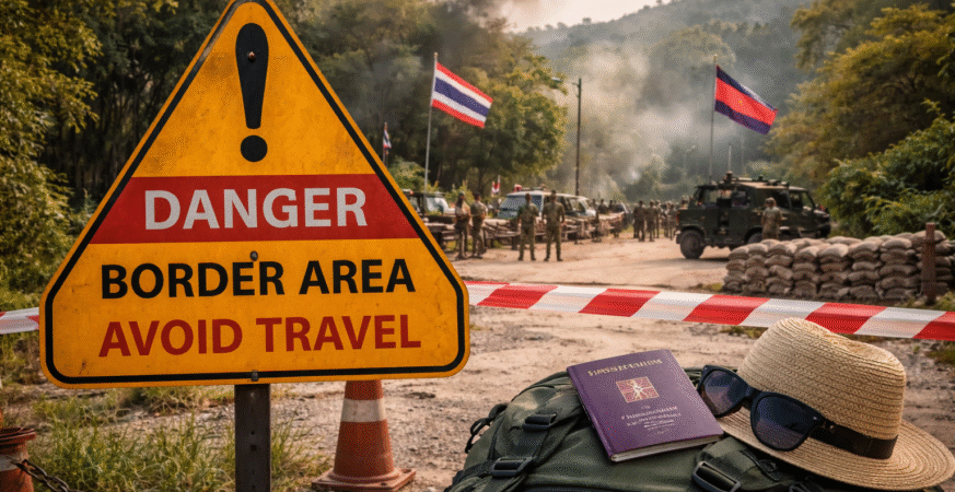 travel advisory for Thailand