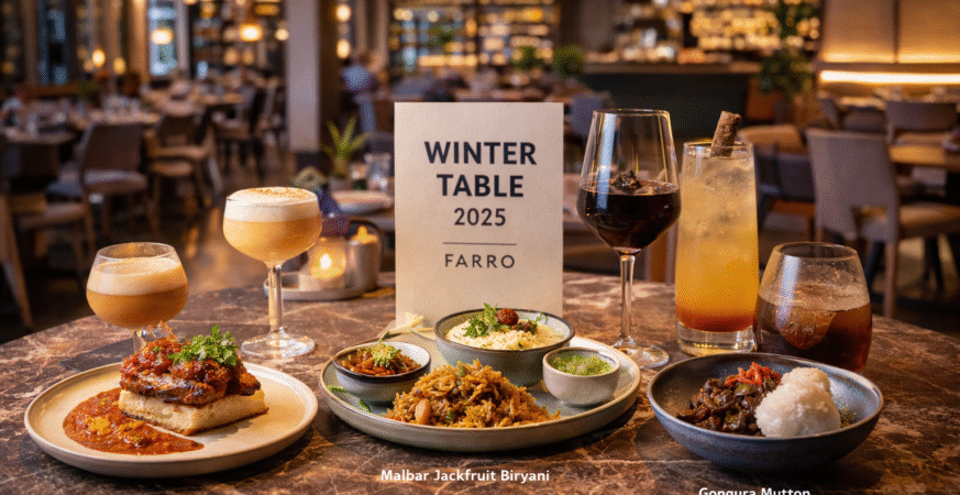 FARRO Pune Unveils Winter Table 2025, A New Year Culinary Celebration Blending Nostalgic Indian Flavours with Modern Elegance