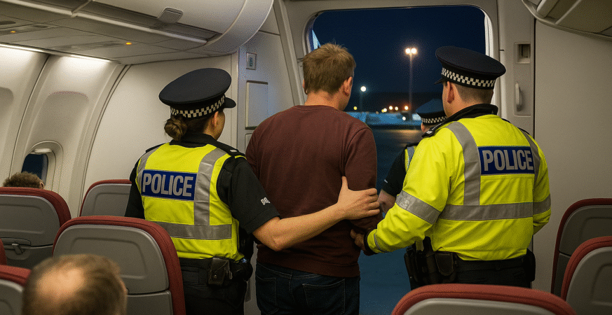 Edinburgh–Tenerife Flight