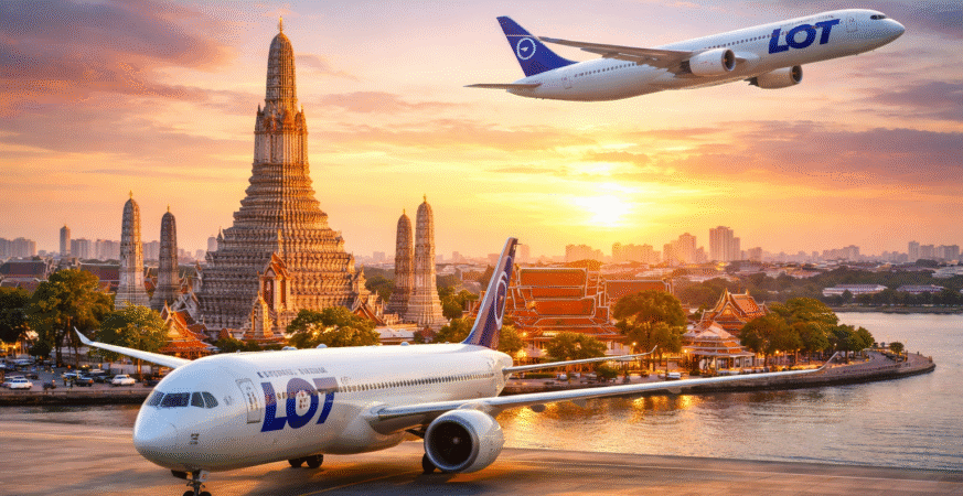 Warsaw–Bangkok Flights